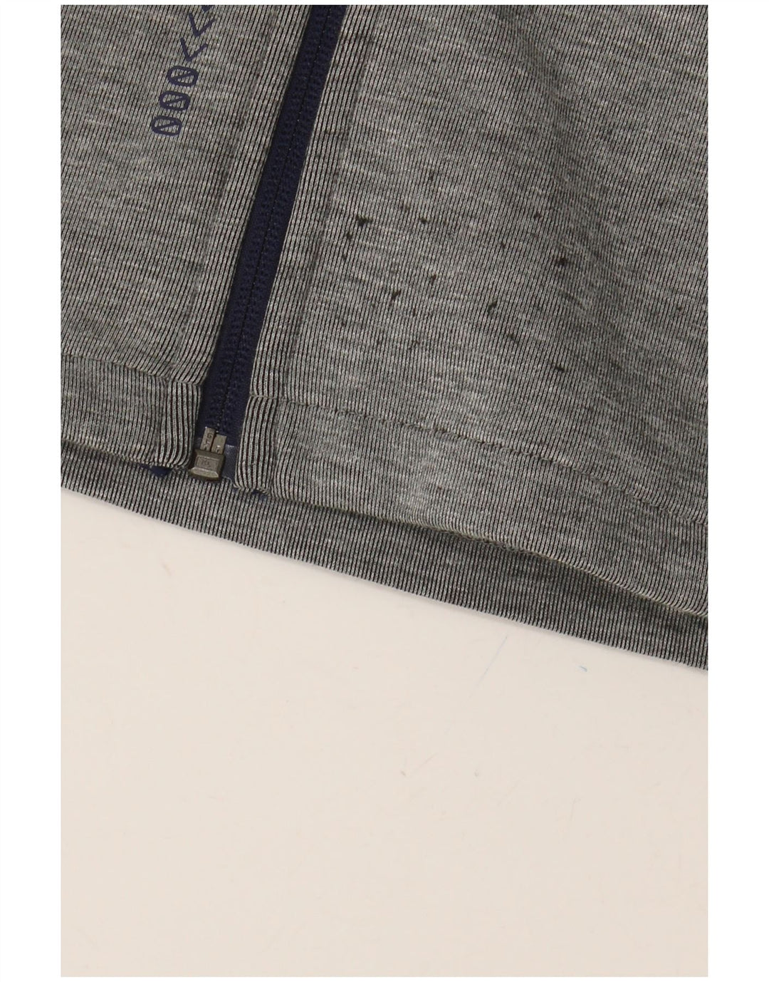 PUMA Sweat à capuche zippé graphique pour garçon 9-10 ans Gris Colorblock Polyester