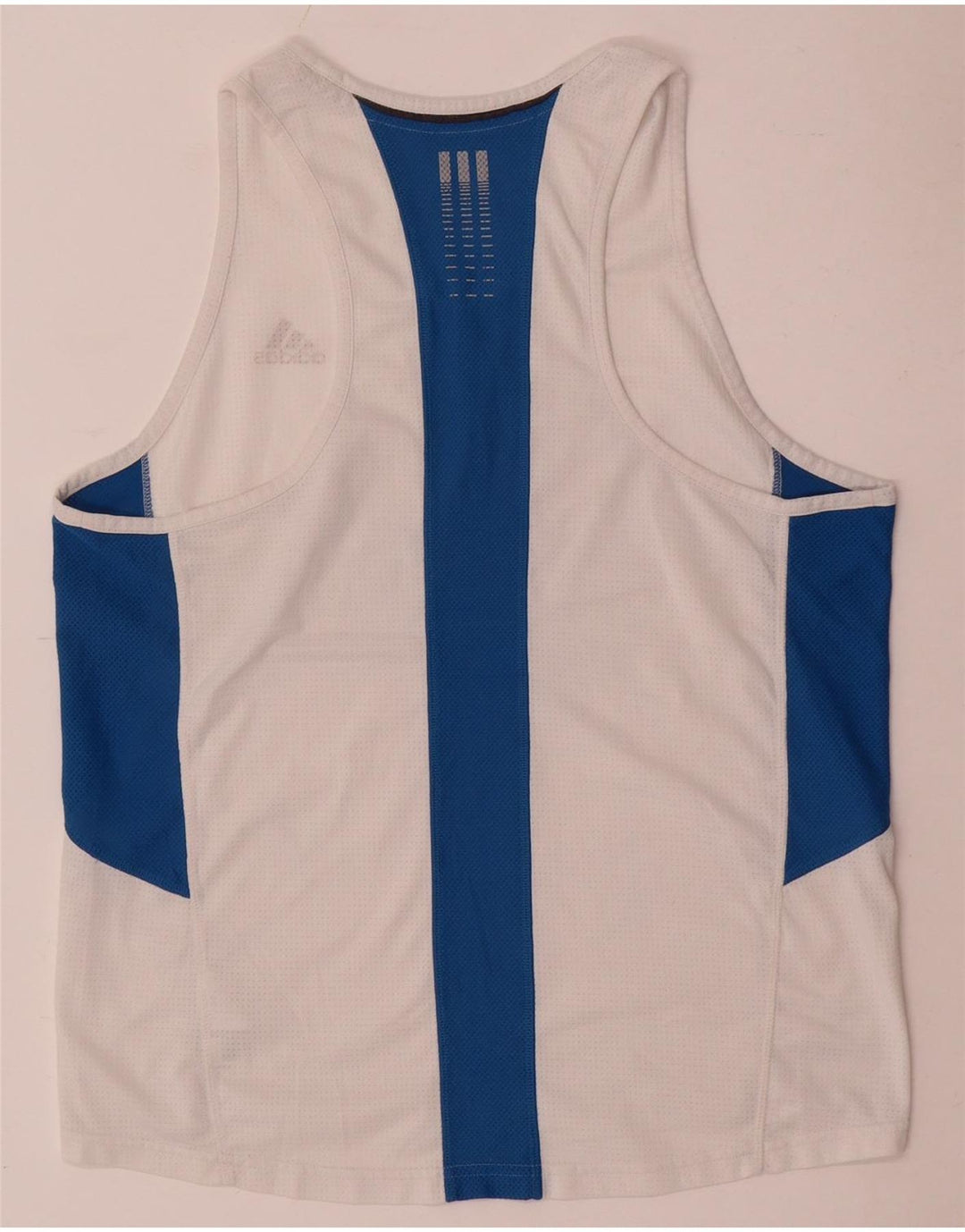 Adidas Hommes Climacool Débardeur Grand Blanc Colorblock Polyester
