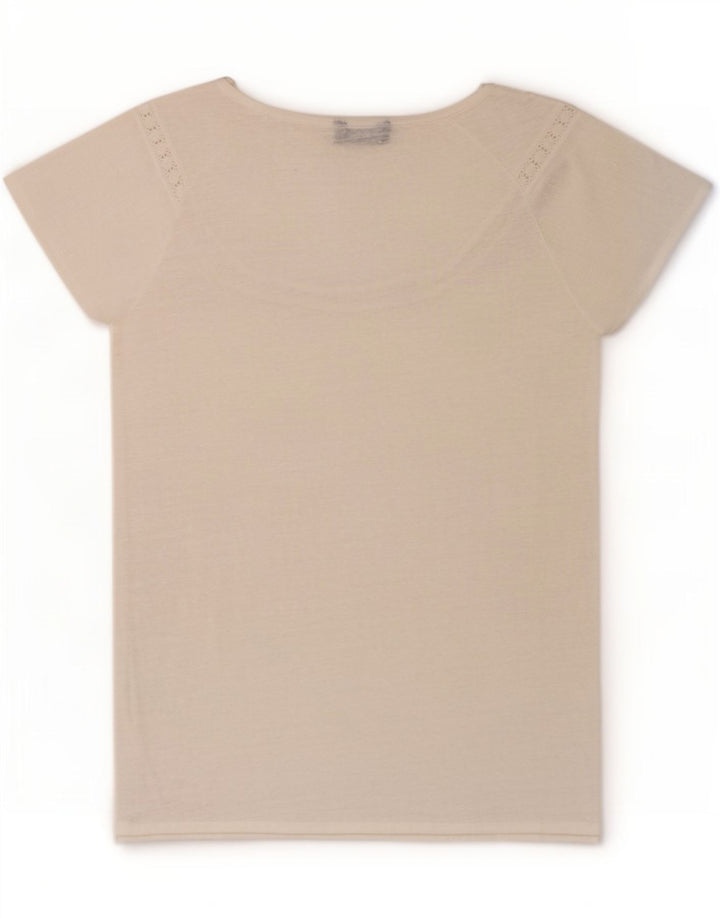 Massimo Dutti Chemisier Femme UK 12 Medium Blanc