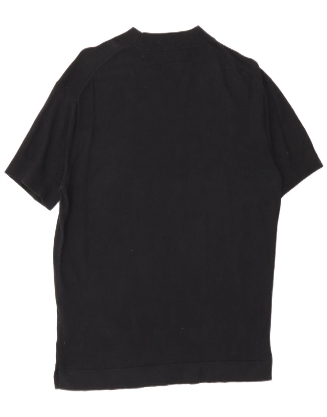 Zara T-Shirt Homme Top XL Noir Coton