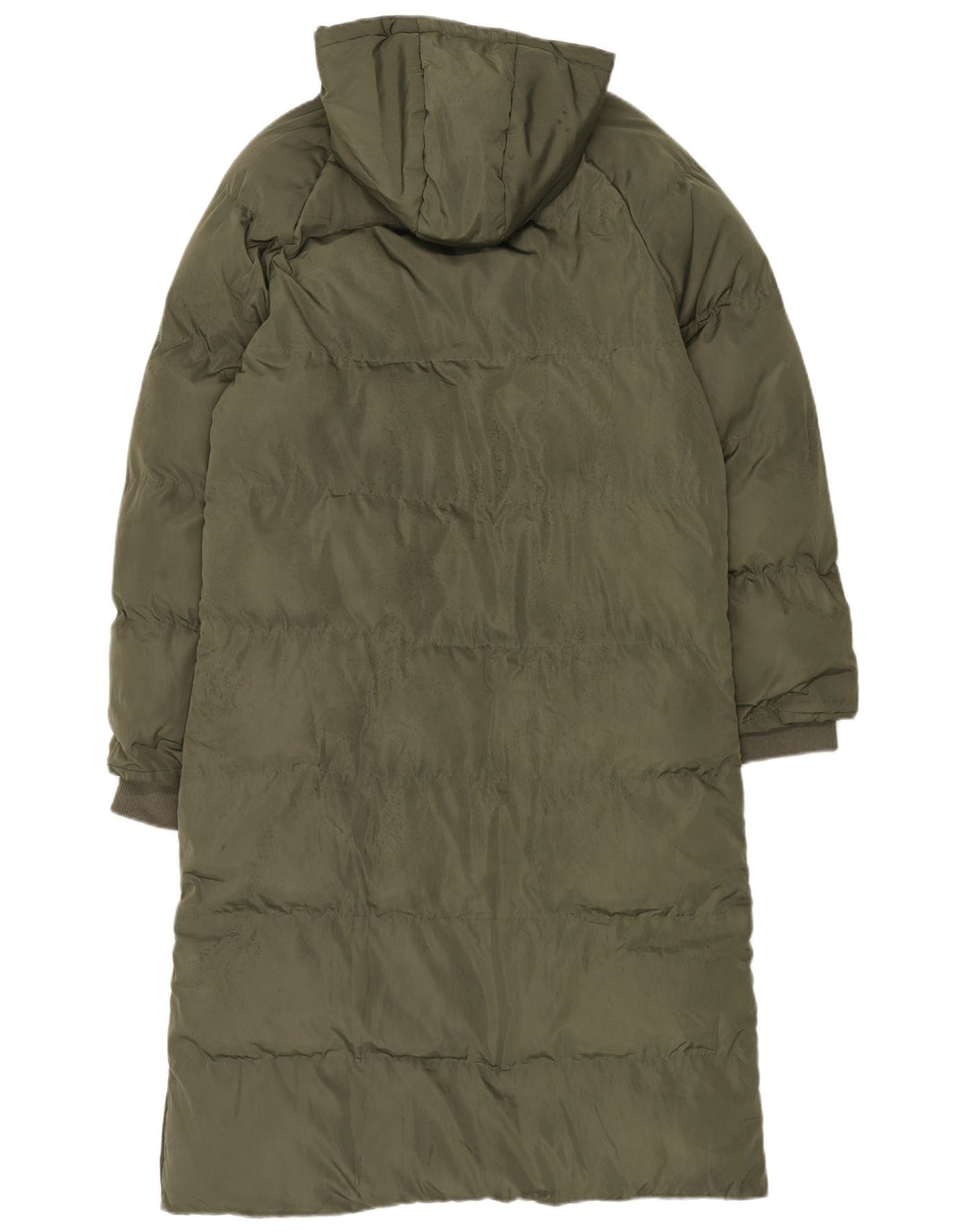 Bench Manteau matelassé surdimensionné à capuche pour femme UK 46 Large Kaki Polyester