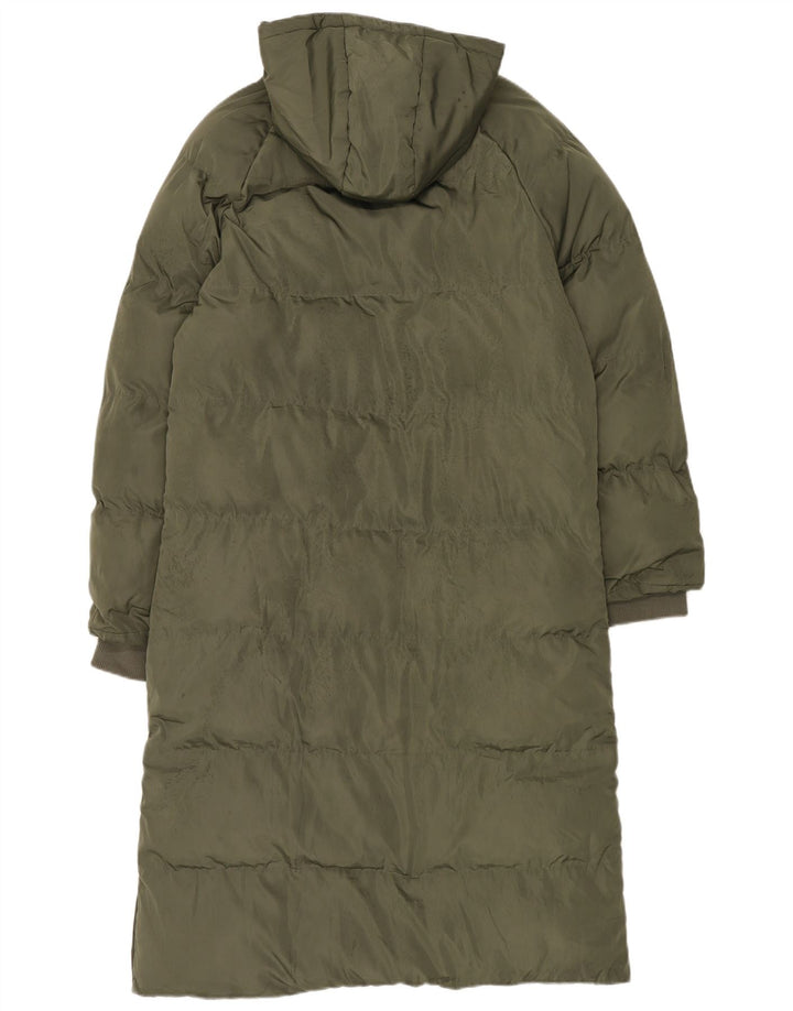 Bench Manteau matelassé surdimensionné à capuche pour femme UK 46 Large Kaki Polyester