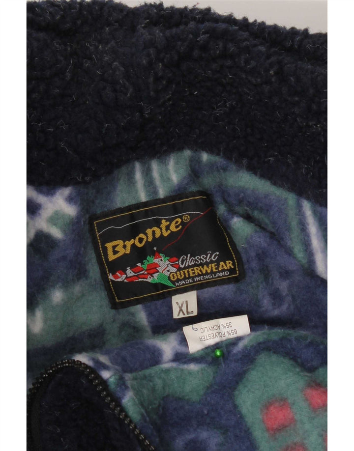 Bronte Veste Polaire Homme UK 42 XL Bleu Marine Polyester