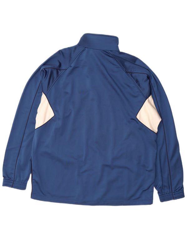 Diadora Veste de survêtement pour homme 2XL Bleu Colorblock Polyester