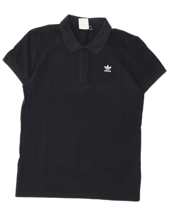 Adidas Polo Homme Coton Noir Moyen