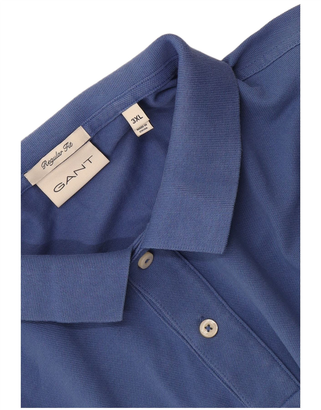 Gant Polo Regular Fit Homme 3XL Bleu