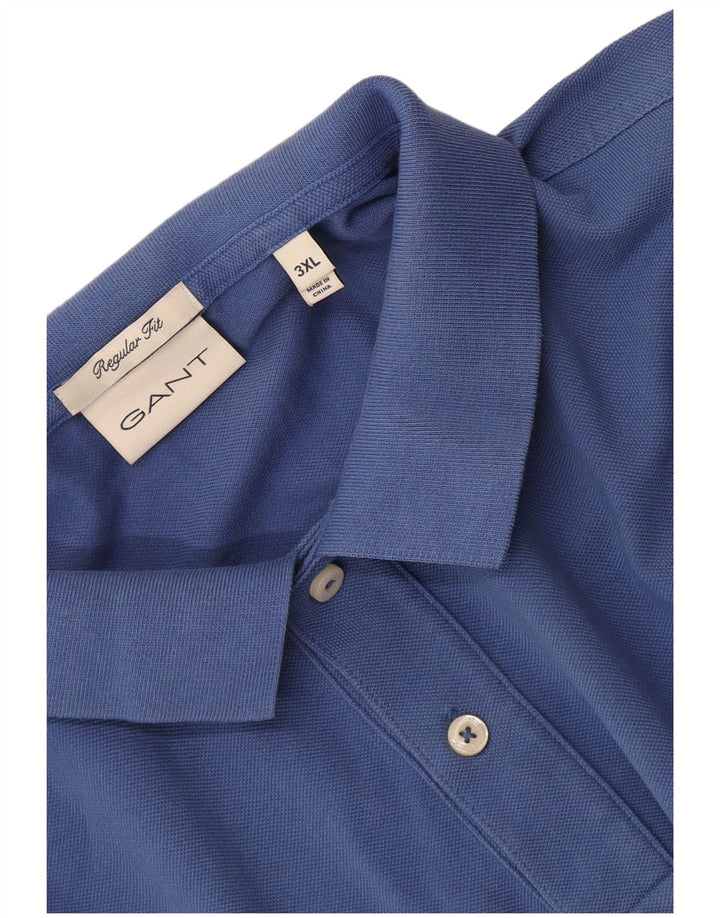 Gant Polo Regular Fit Homme 3XL Bleu