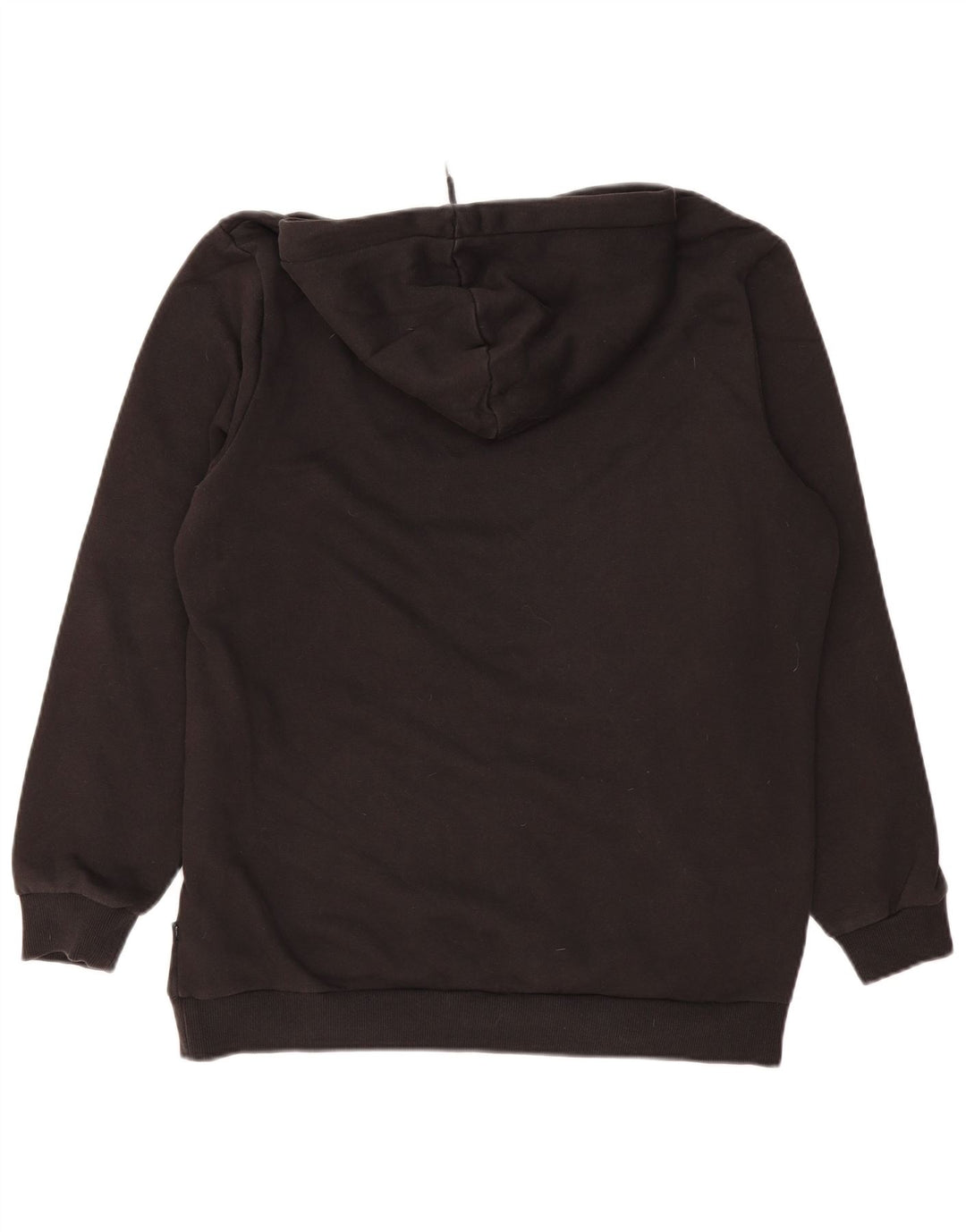 PUMA Pull à capuche graphique pour hommes, grand, en coton noir