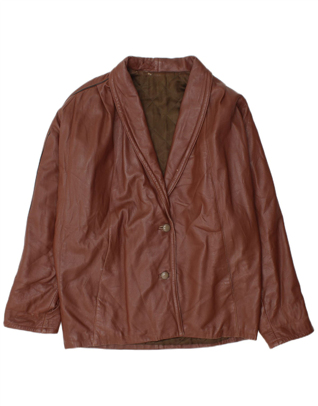 Lavorazione Artigiana Veste Oversize Femme IT 48 XL Marron