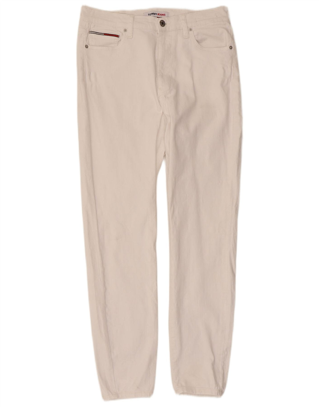 Tommy Hilfiger Jean Slim Femme W32 L30 Coton Blanc