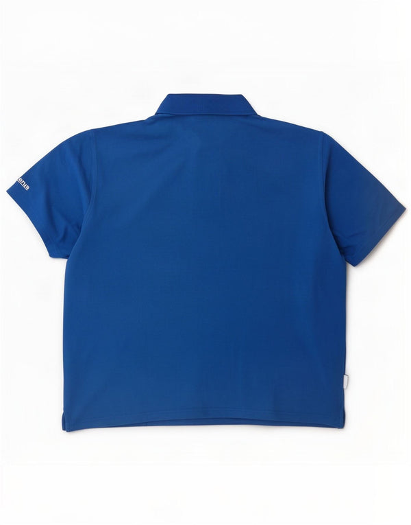 Adidas Polo Homme 2XL Bleu Coton