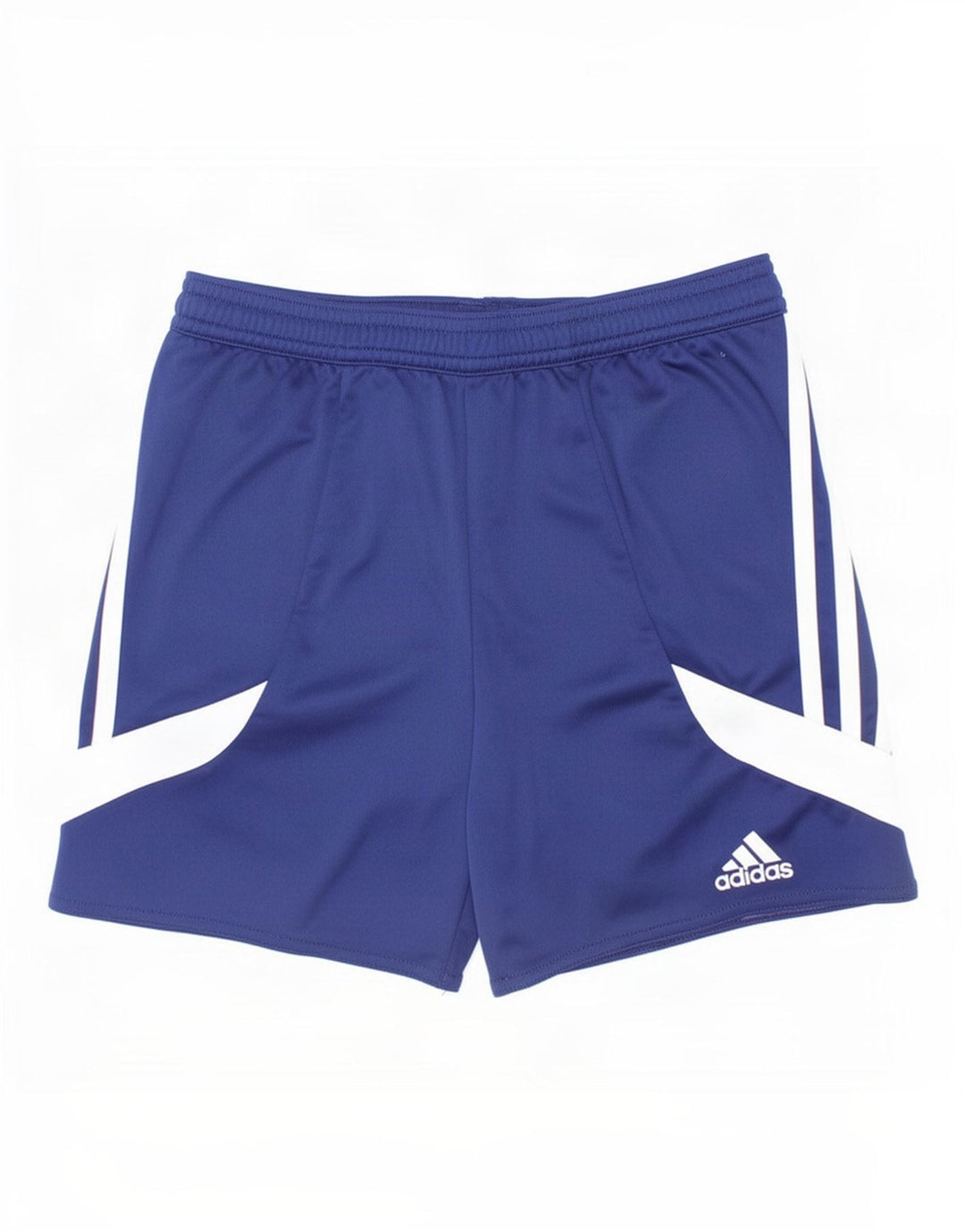 Short de sport Adidas Climalite pour garçon 9-10 ans Bleu moyen Colourblock