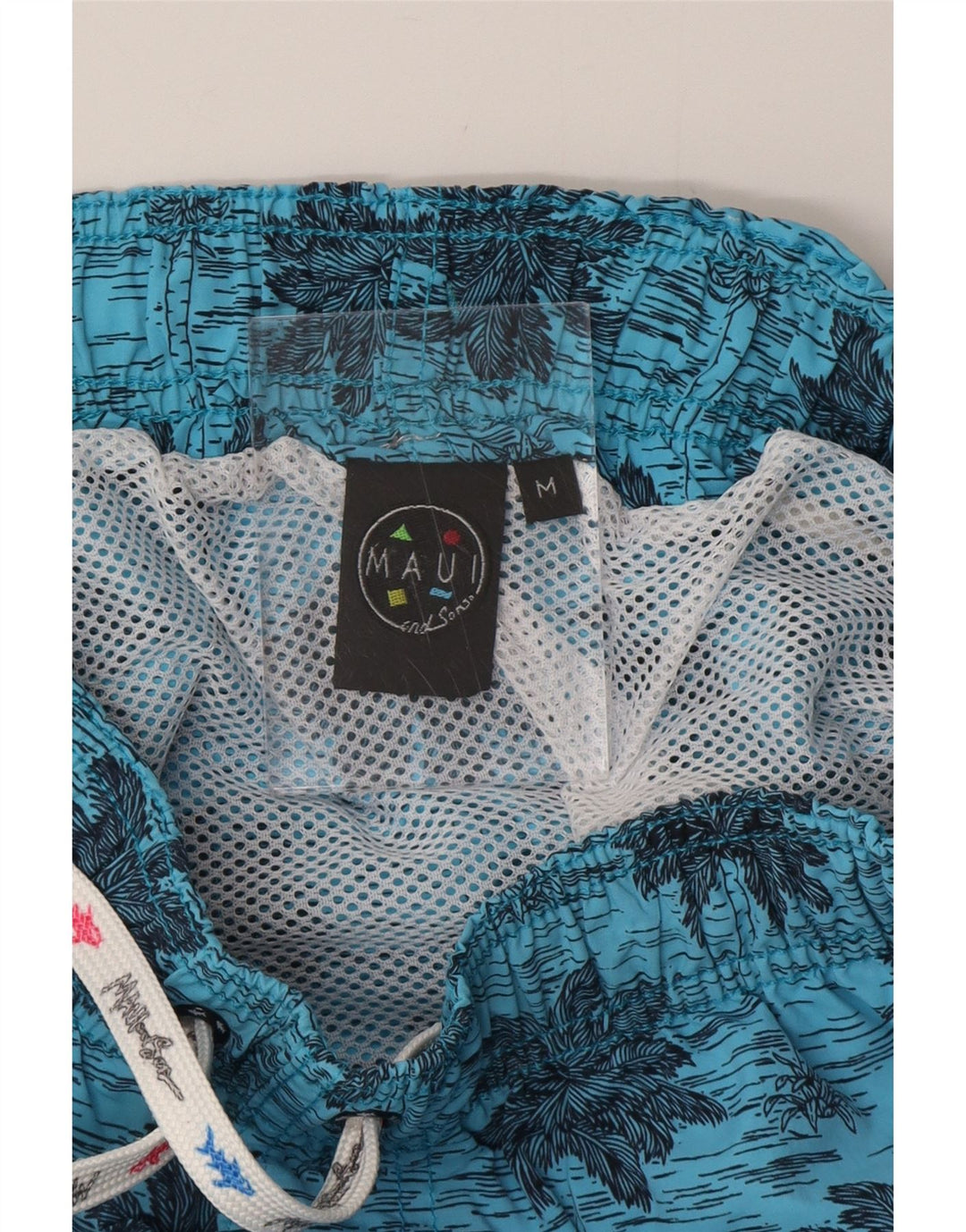 MAUI AND SONS Short de Bain Homme Bleu Moyen Polyamide Hawaïen