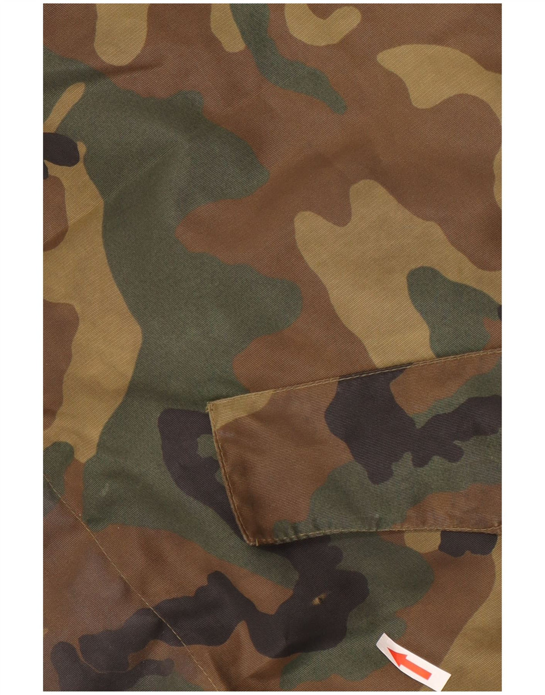 veste militaire homme vintage UK 42 XL Kaki Camouflage Polyester