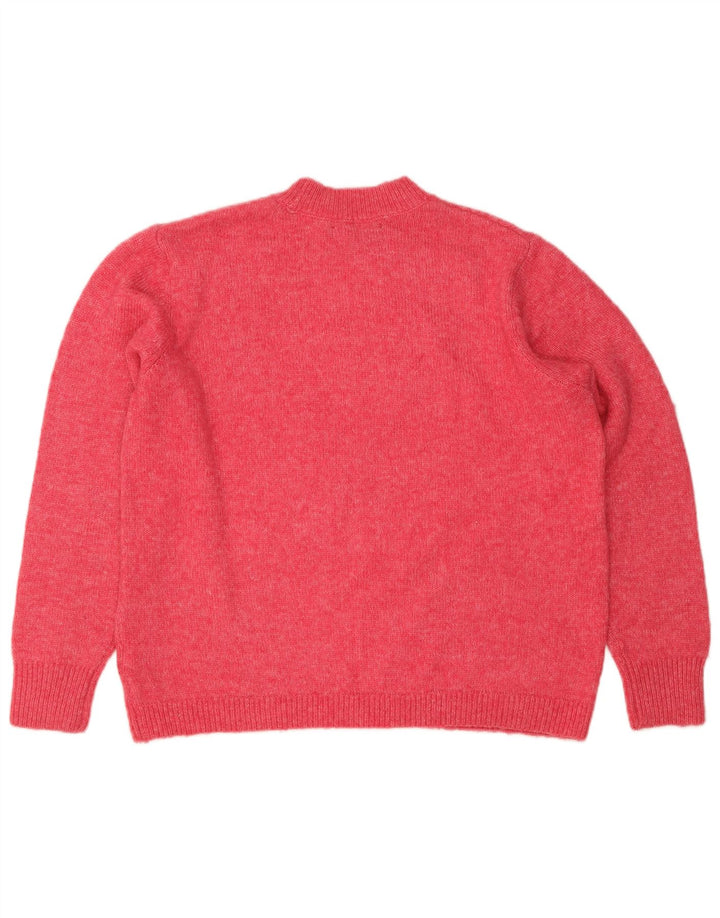 Marks & Spencer Pull ras du cou pour femme UK 14 Rose moyen