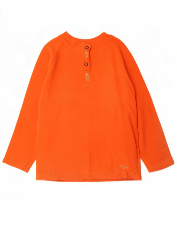 Colmar Sweat-shirt pour femme UK 44 en coton orange moyen