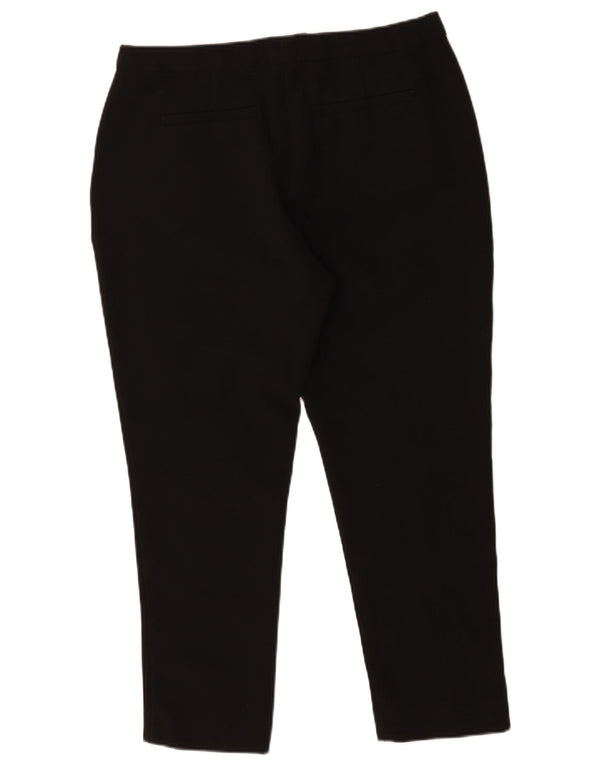 Marks & Spencer Pantalon chino autographe pour femme UK 16 Large W34 L26 Noir