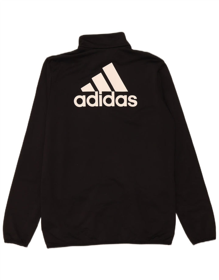 Veste de survêtement Adidas Graphic Garçon 15-16 ans Noir Polyester