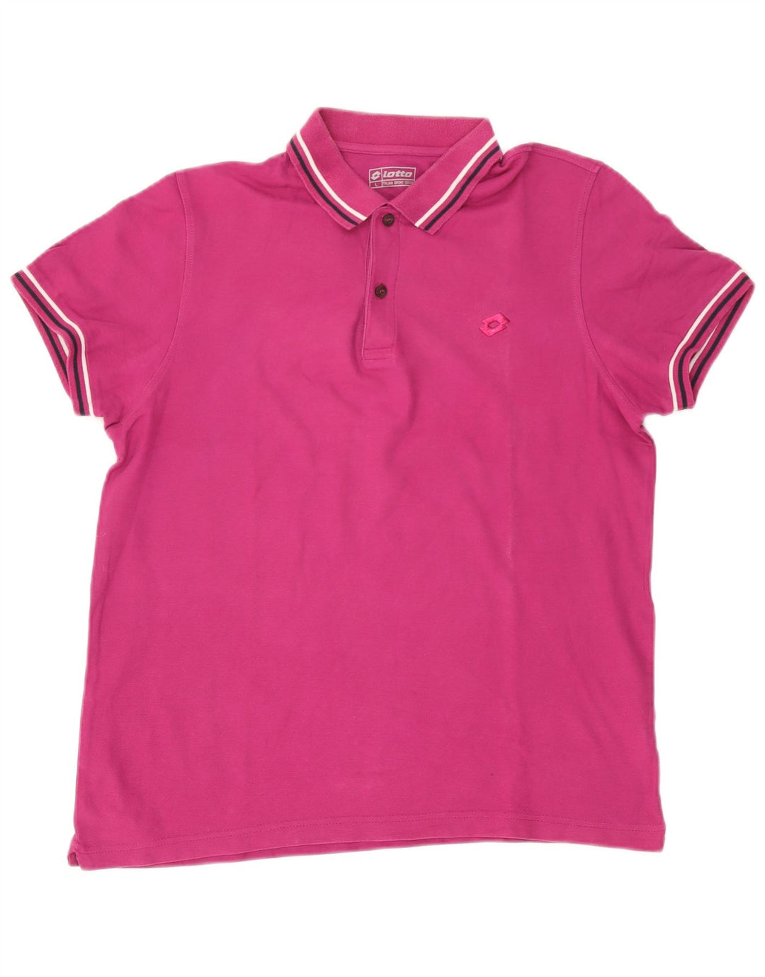 Lotto Polo Homme Grand Rose Coton