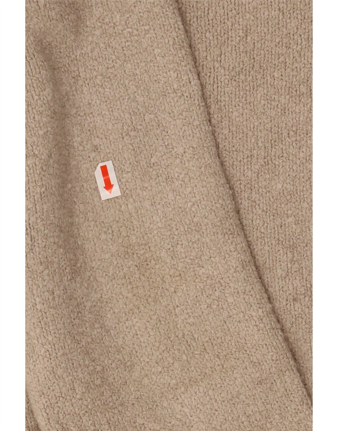 ALL SAINTS Pull col rond homme petit coton beige