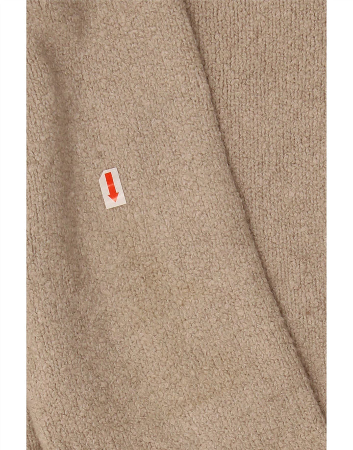 ALL SAINTS Pull col rond homme petit coton beige