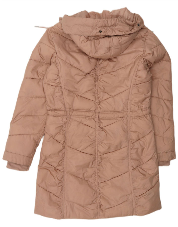 Kangaroos Veste matelassée à capuche pour femme UK 12 Rose moyen Polyacrylique