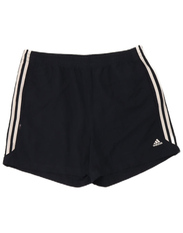 Adidas Short de sport pour homme Large Noir Polyester