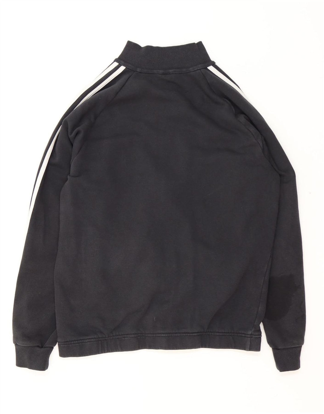 ADIDAS Veste de survêtement pour homme UK 42/44 Noir moyen en coton colour block