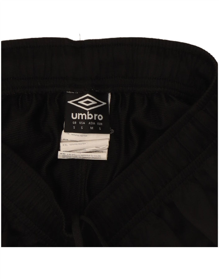 UMBRO Short de Sport Homme Noir Small Colorblock