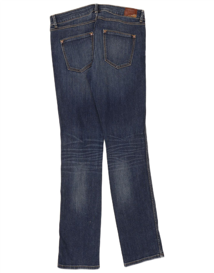 Zara Jean Slim Femme EU 38 Petit W28 L31 Bleu