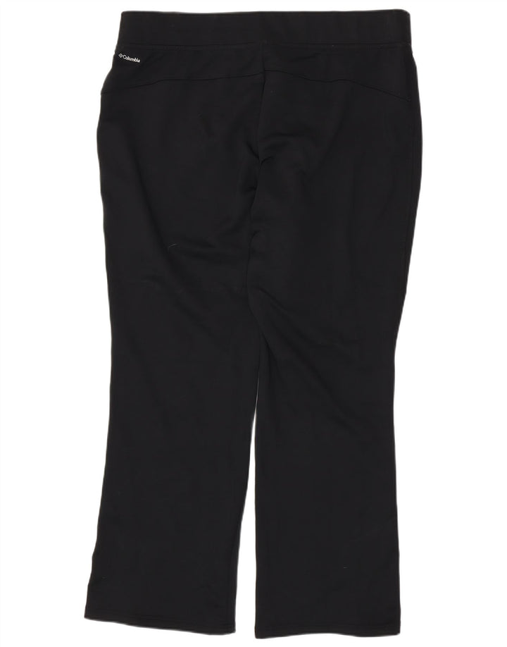 COLUMBIA Pantalon de survêtement pour femme UK 20 2XL Noir Polyester