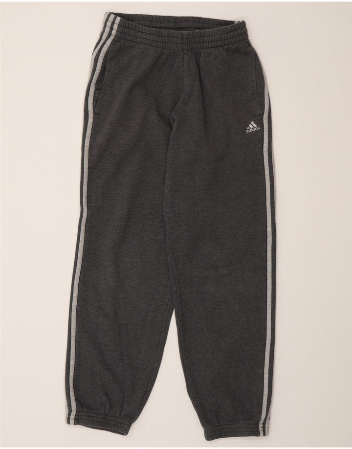Adidas Pantalon de survêtement pour homme en coton gris Taille S