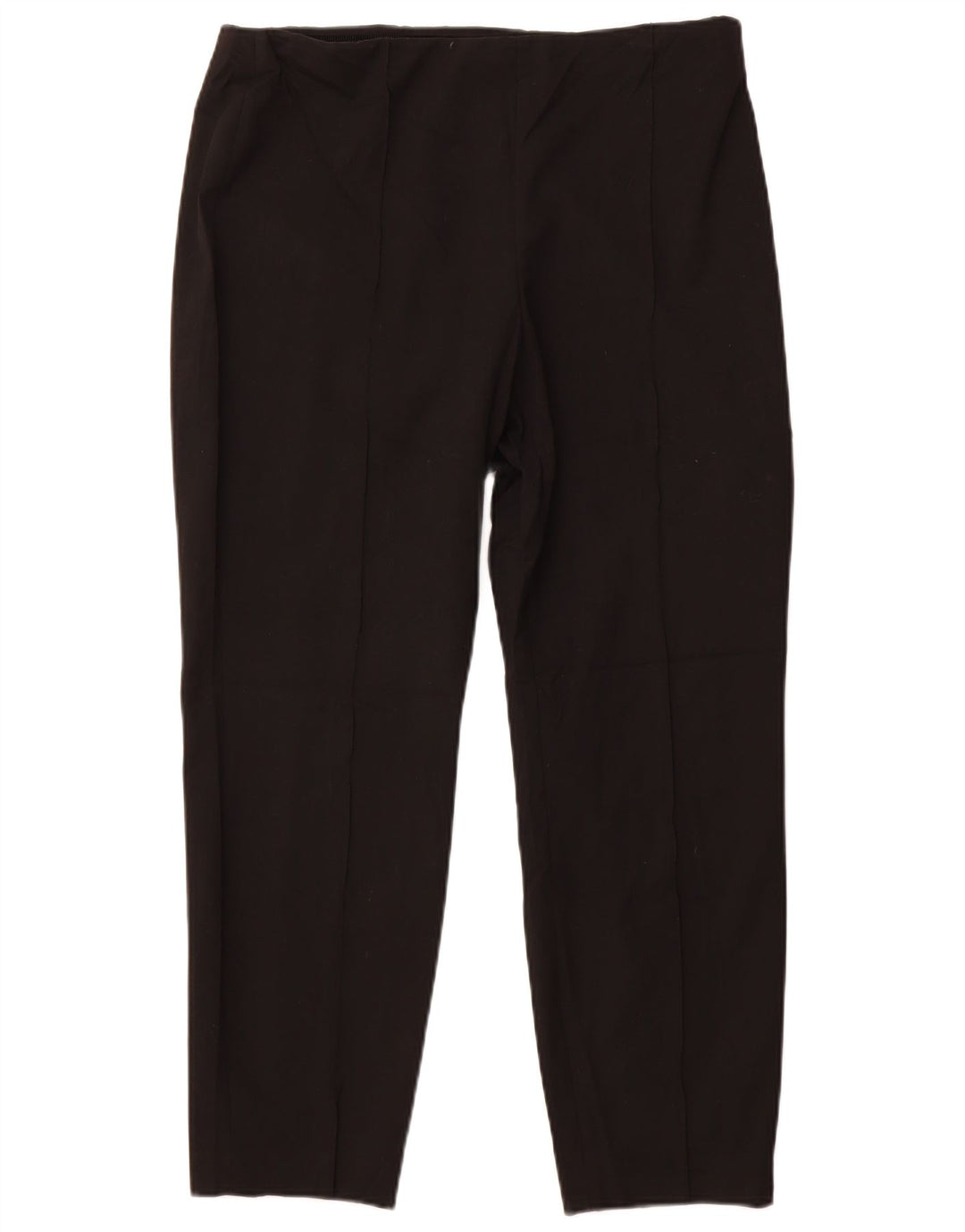 CALVIN KLEIN Pantalon décontracté slim pour femme US 14 XL W34 L27 Noir Polyester