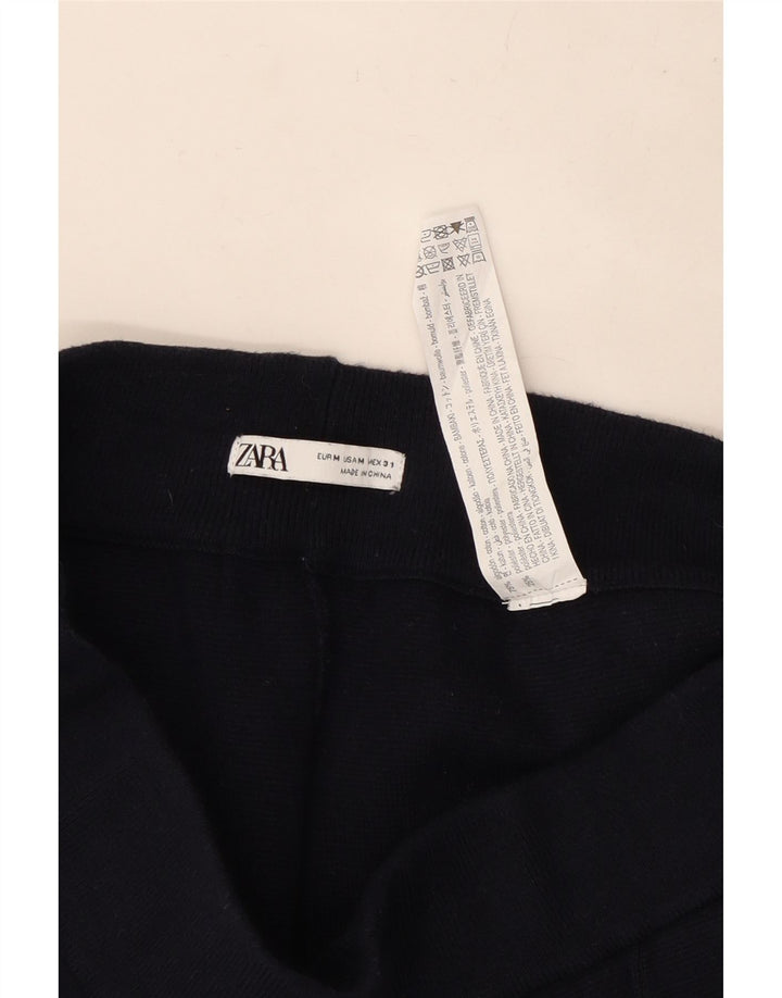 Zara Short Casual Homme Moyen W31 Bleu Marine Coton