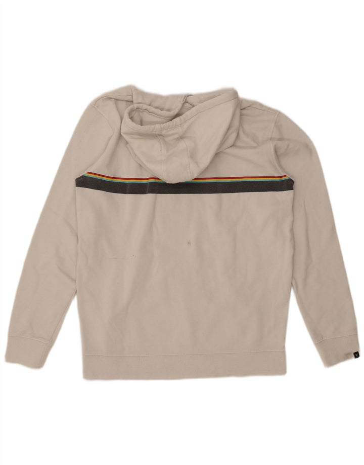 RIP CURL Pull à capuche pour homme Grand coton blanc