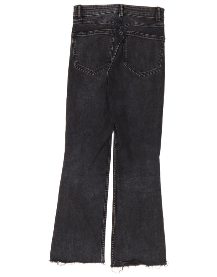 Zara Jean évasé pour femme EU 38 Small W28 L26 Noir