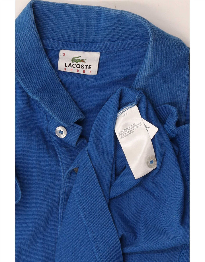 Lacoste Polo Homme Taille 3 Petit Bleu Coton