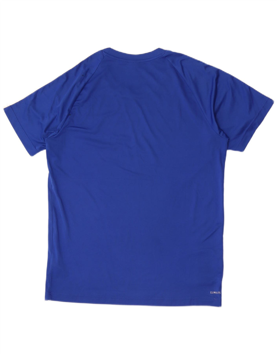 Adidas Hommes Climalite T-Shirt Haut Grand Bleu Polyester