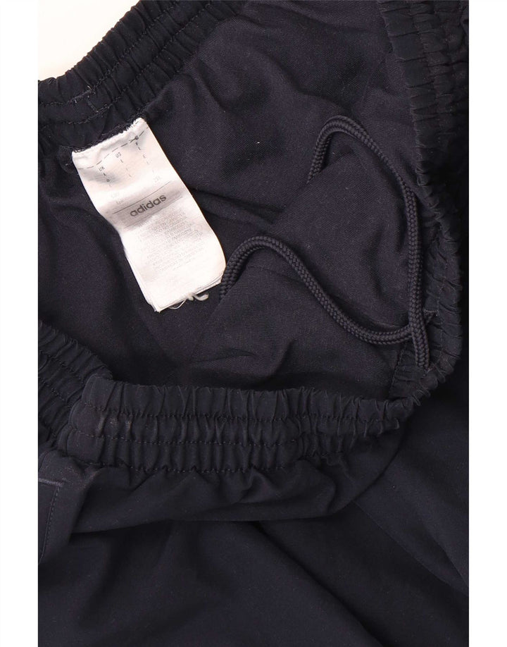 Adidas Pantalon de survêtement pour homme Pantalon de jogging Large Bleu marine Polyester