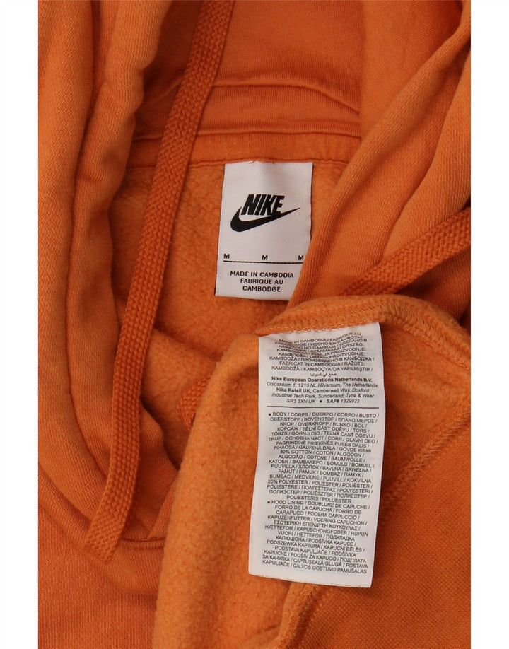NIKE Pull à capuche pour homme en coton orange moyen