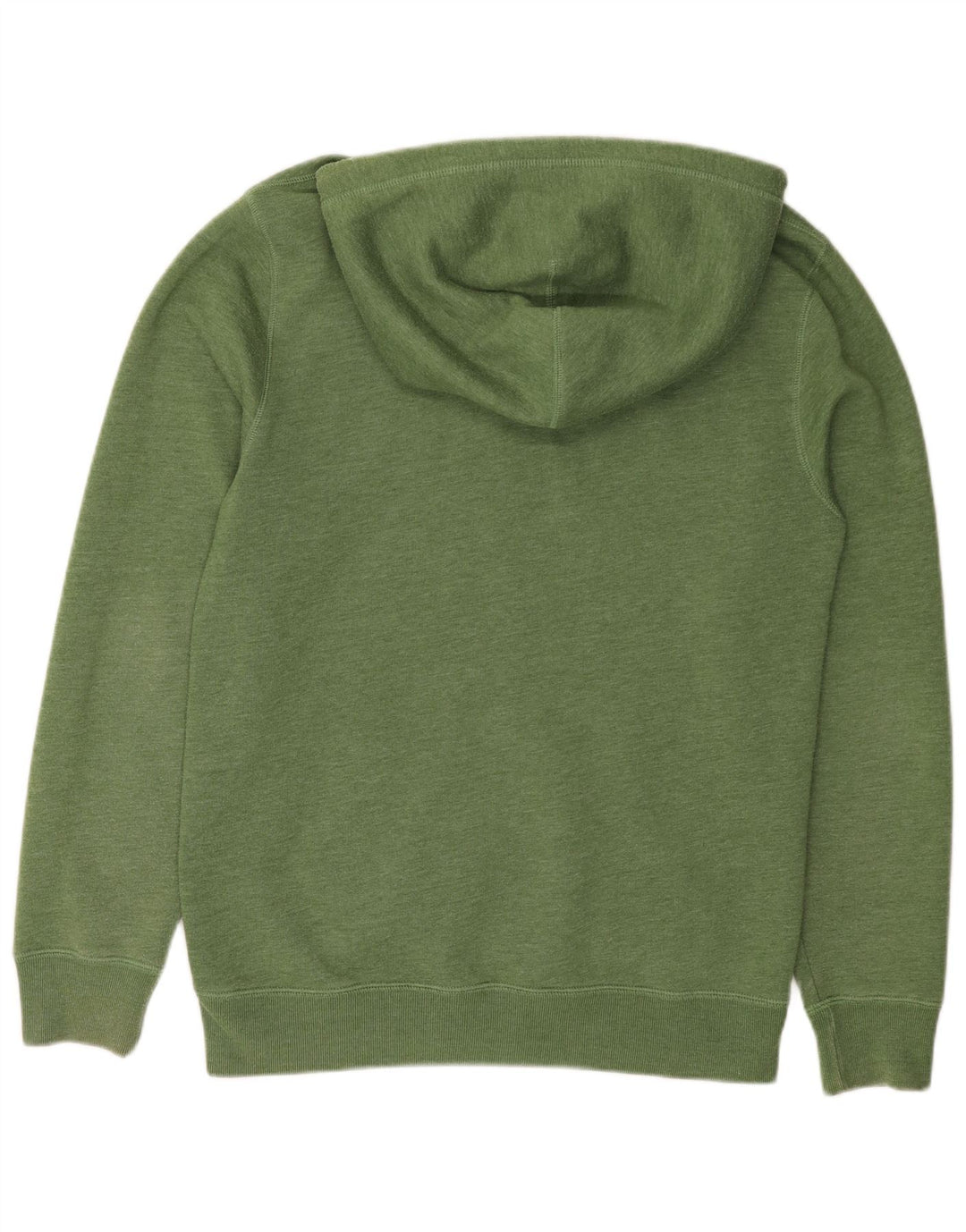 JACK WILLS Pull à capuche zippé graphique pour hommes en coton vert grand
