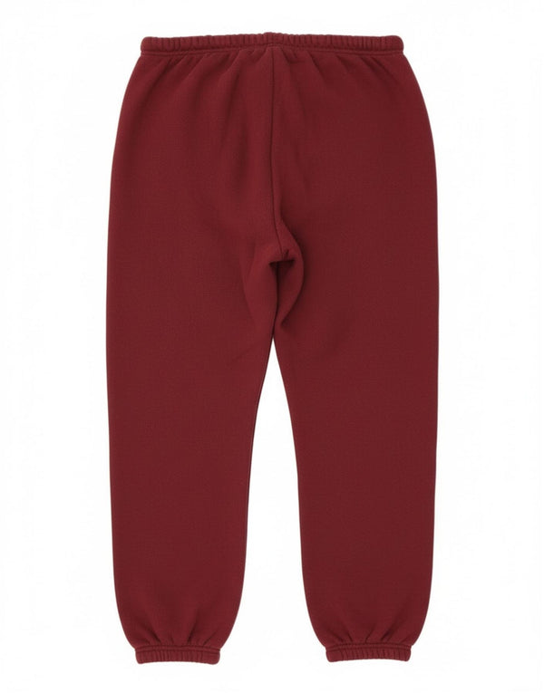 Jack Wills Pantalon de survêtement graphique pour femme Joggers UK 14 Large Bordeaux