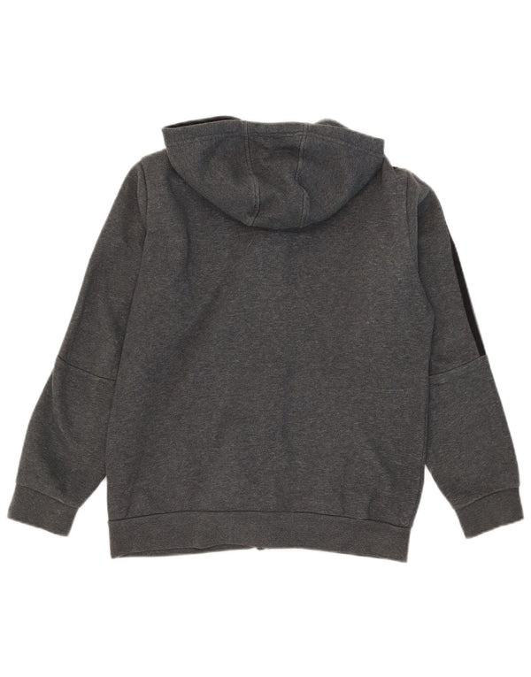 Adidas Pull à capuche zippé garçon 13-14 ans Gris Coton