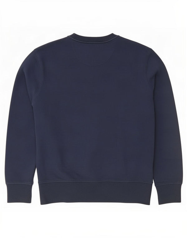 Americanino Pull graphique pour homme XL en coton bleu marine