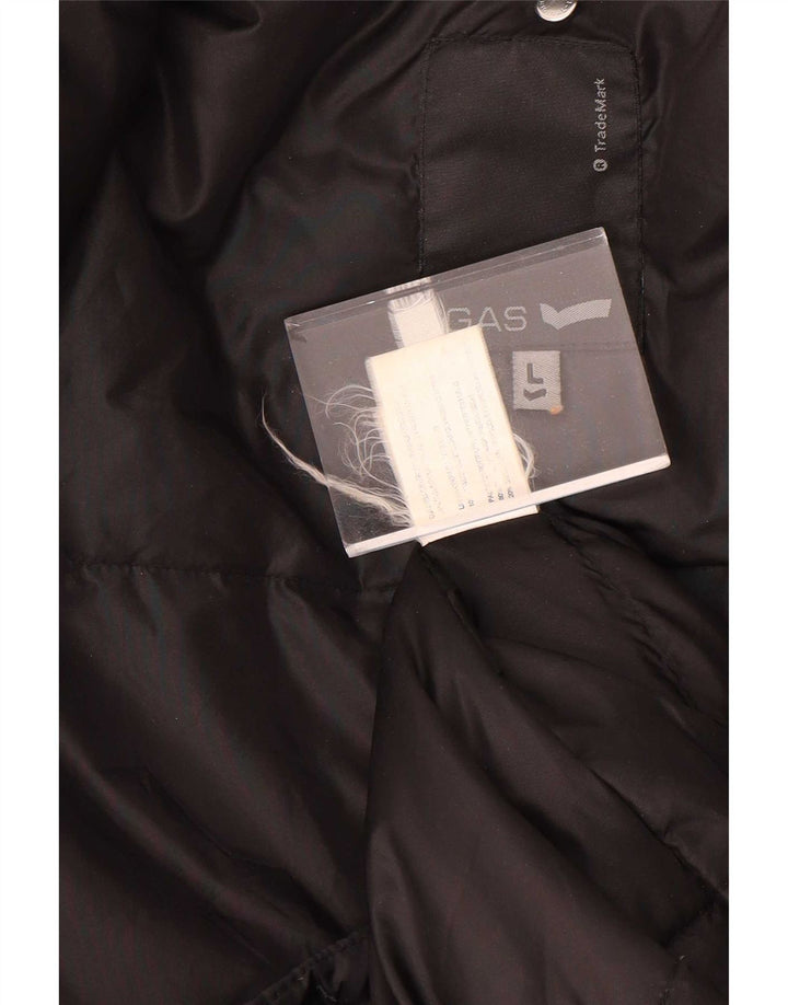 Gas Manteau rembourré pour femme UK 16 Large Noir Nylon