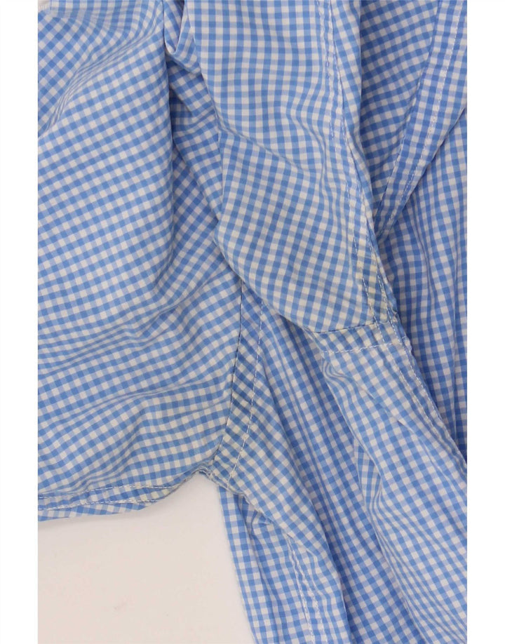 Nautica Chemise Homme Petit Bleu Vichy Coton