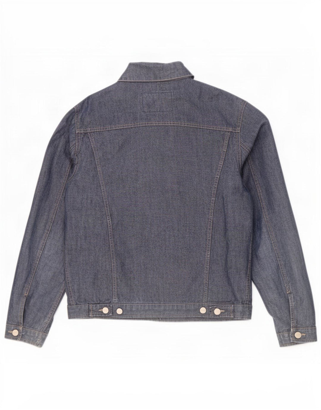 Trussardi Jeans Veste en Jean Homme UK 40 Large Bleu Coton
