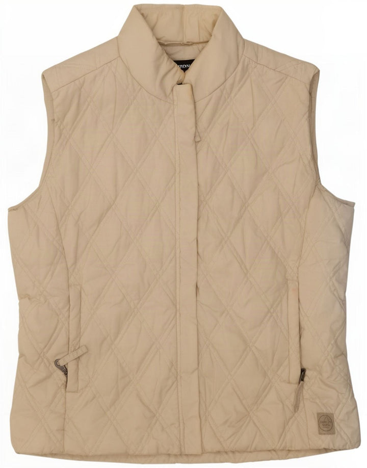 Murphy & Nye Veste matelassée pour femme UK 14 Medium Blanc