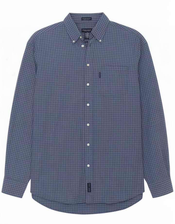 Gant Chemise Homme XL Bleu Carreaux Coton