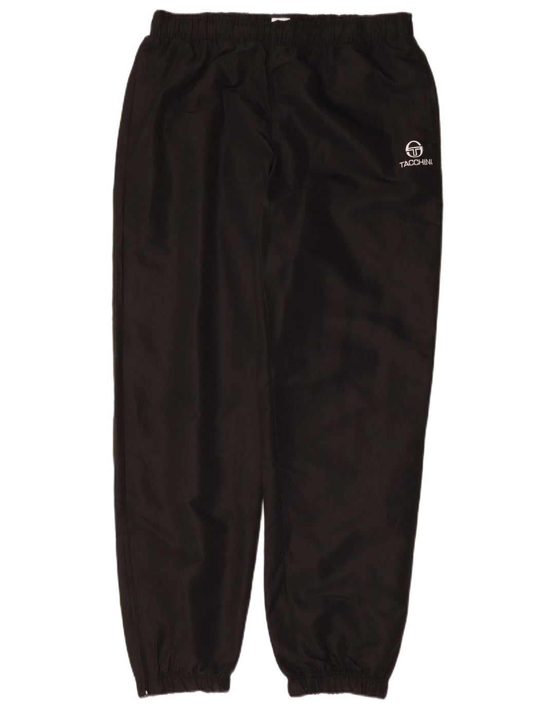 SERGIO TACCHINI Mens Tracksuit Trousers Joggers Large Black Polyester